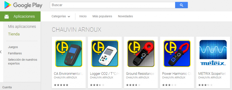 CA en Google Play