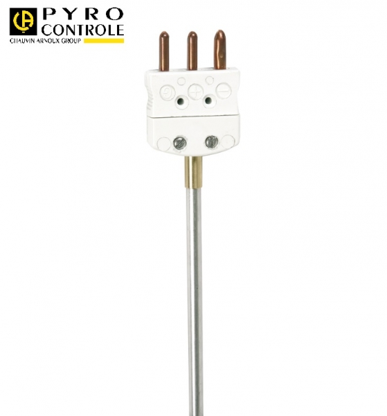 sonde pt100 avec connecteur