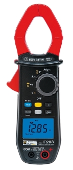 F203 Pince multimètre TRMS AC/DC