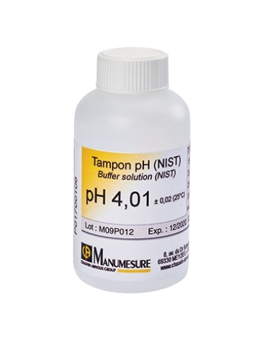 Tampon pH 4,01 DIN-NIST Frasco 125 ml