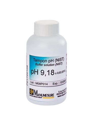 Tampon pH 9,18 DIN-NIST Frasco 125 ml