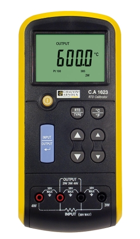CA 1623 Calibrador de temperatura (sondas resistivas)