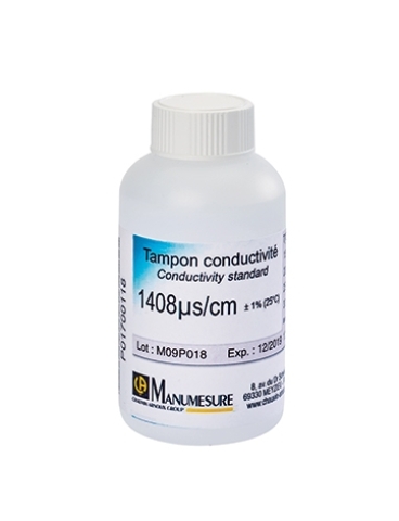 Norma de conductividad NIST 1408 µS/cm