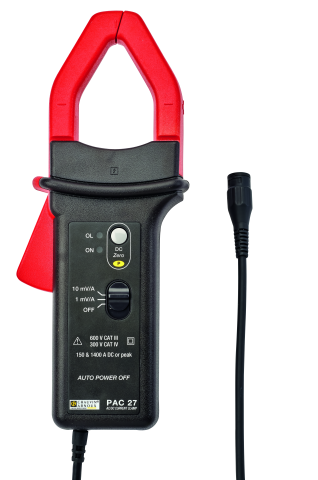PAC 27 Sonda de corriente CA/CC aislada para osciloscopio