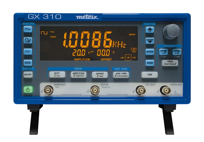 GX310 Generador de funciones