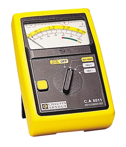 CA 6511 Controlador de aislamiento analógico, 500 V